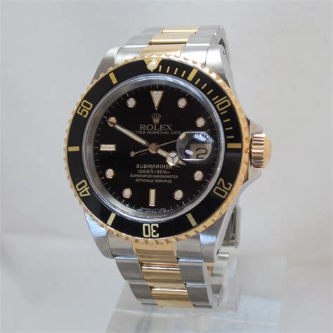 ghiera per rolex submariner acciaio e oro|Rolex Pezzi/accessori .